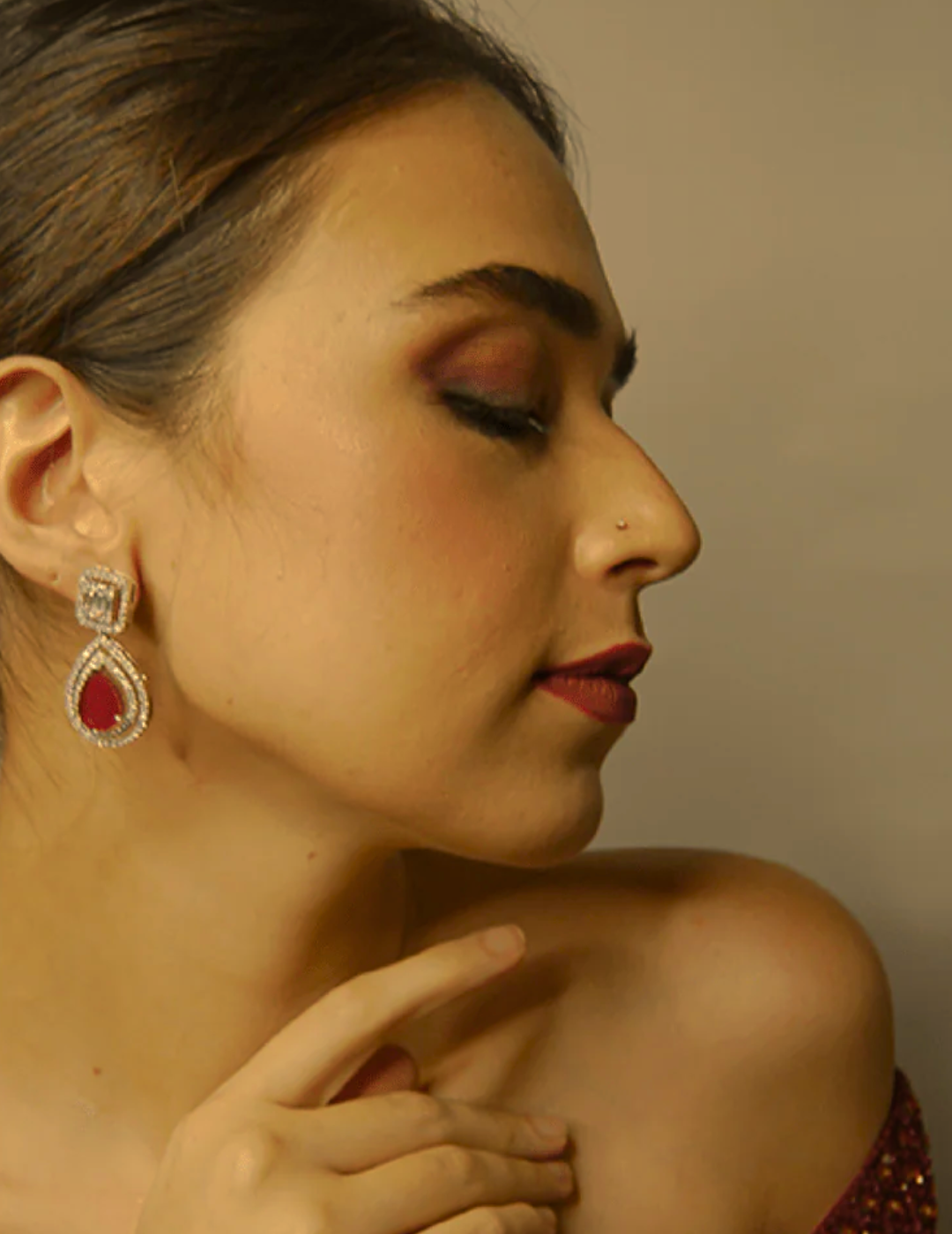 Western 2025 gold earrings