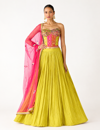 Citrine Radiance Lehenga Set