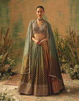 The Haldi Forest Lehenga
