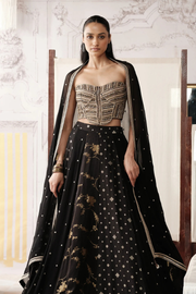 The Midnight Alchemy Lehenga