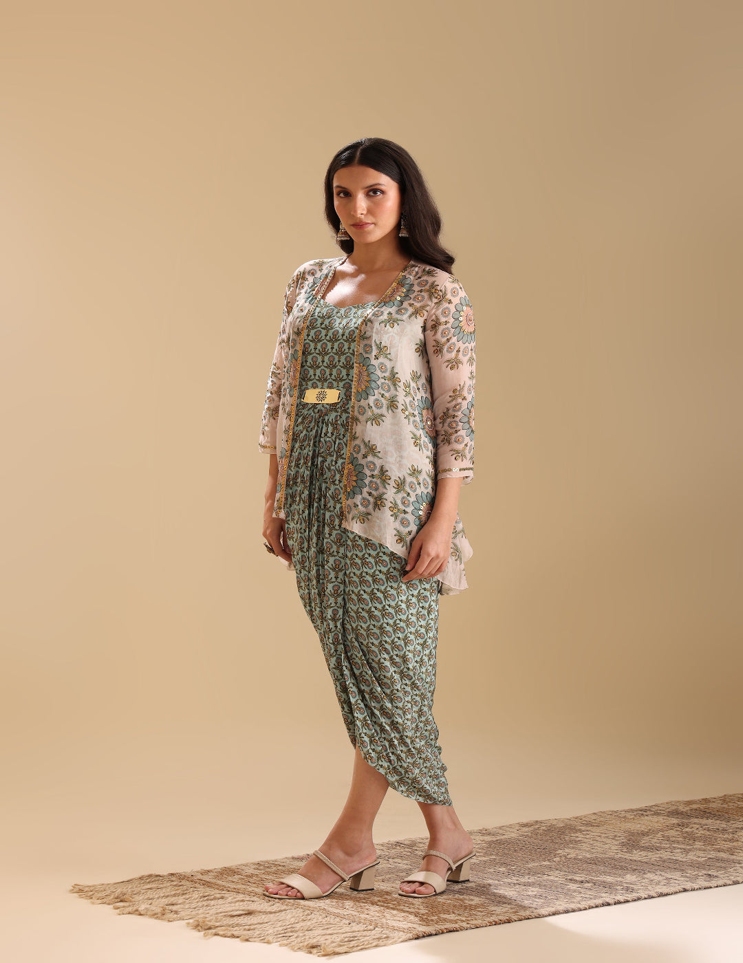 Eraya embellished jumpsuit set