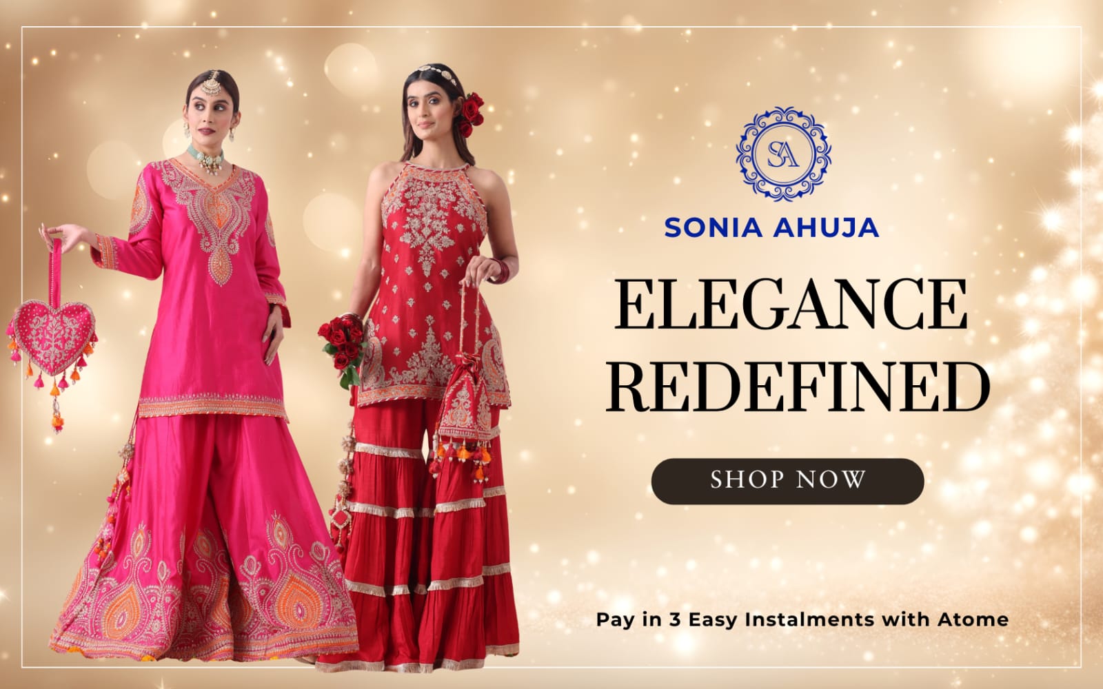 Sonia Ahuja lehengas and festive sets — Studio J Singapore