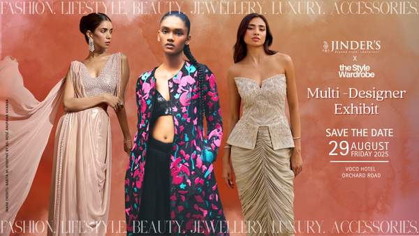 🌟 VVIP Registrations Now Open for Jinders' 5th Multi-Designer Showcase – Singapore 2025