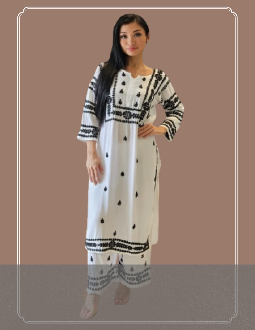 Buy Chikankari Kurtis, Straight Kurtas & Dresses Online | Studio J