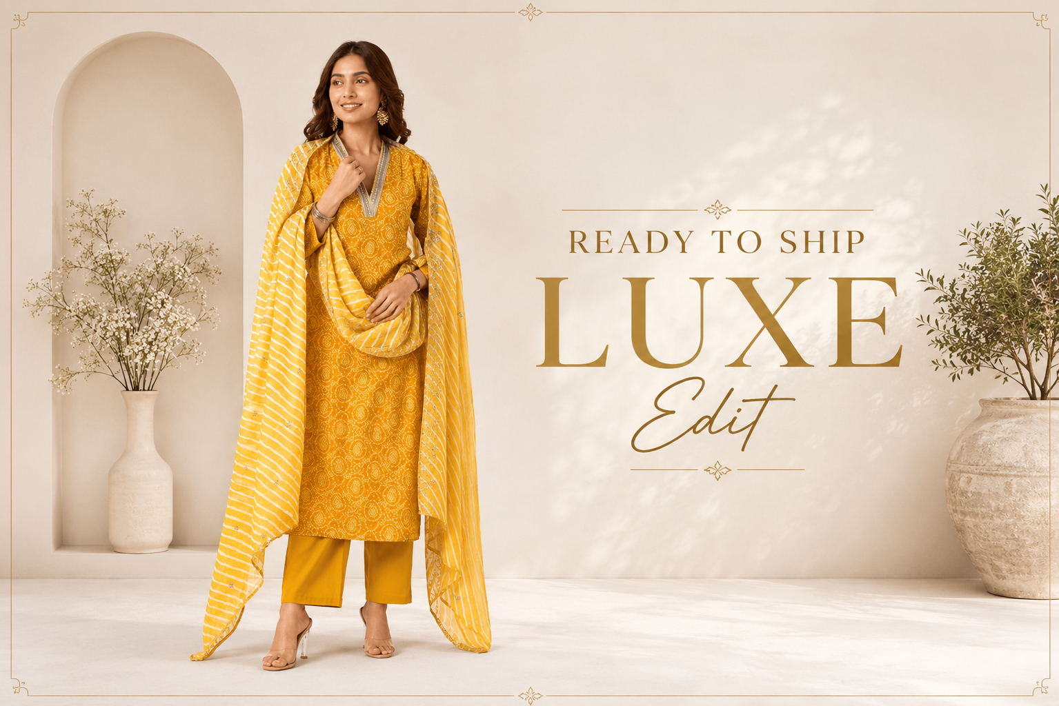 Ready to Ship Luxe Edit