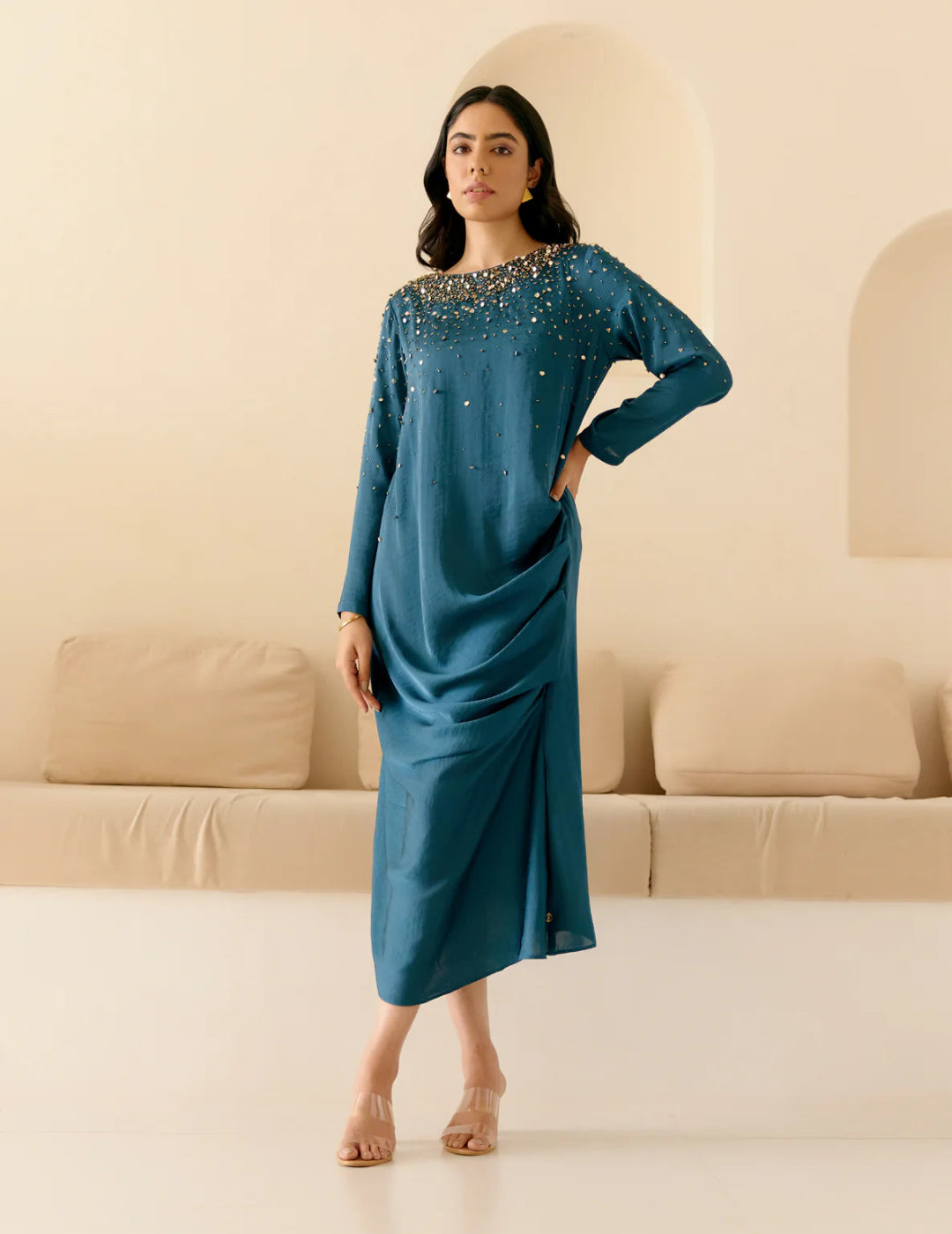 Persian Blue Tira Dress