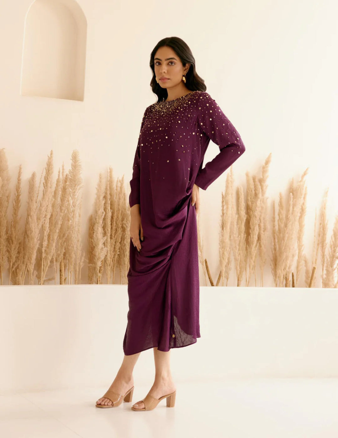 Purple Tira Dress
