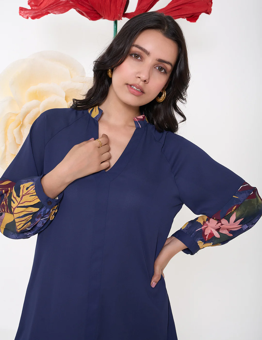 Navy Luthra Glibe Shirt