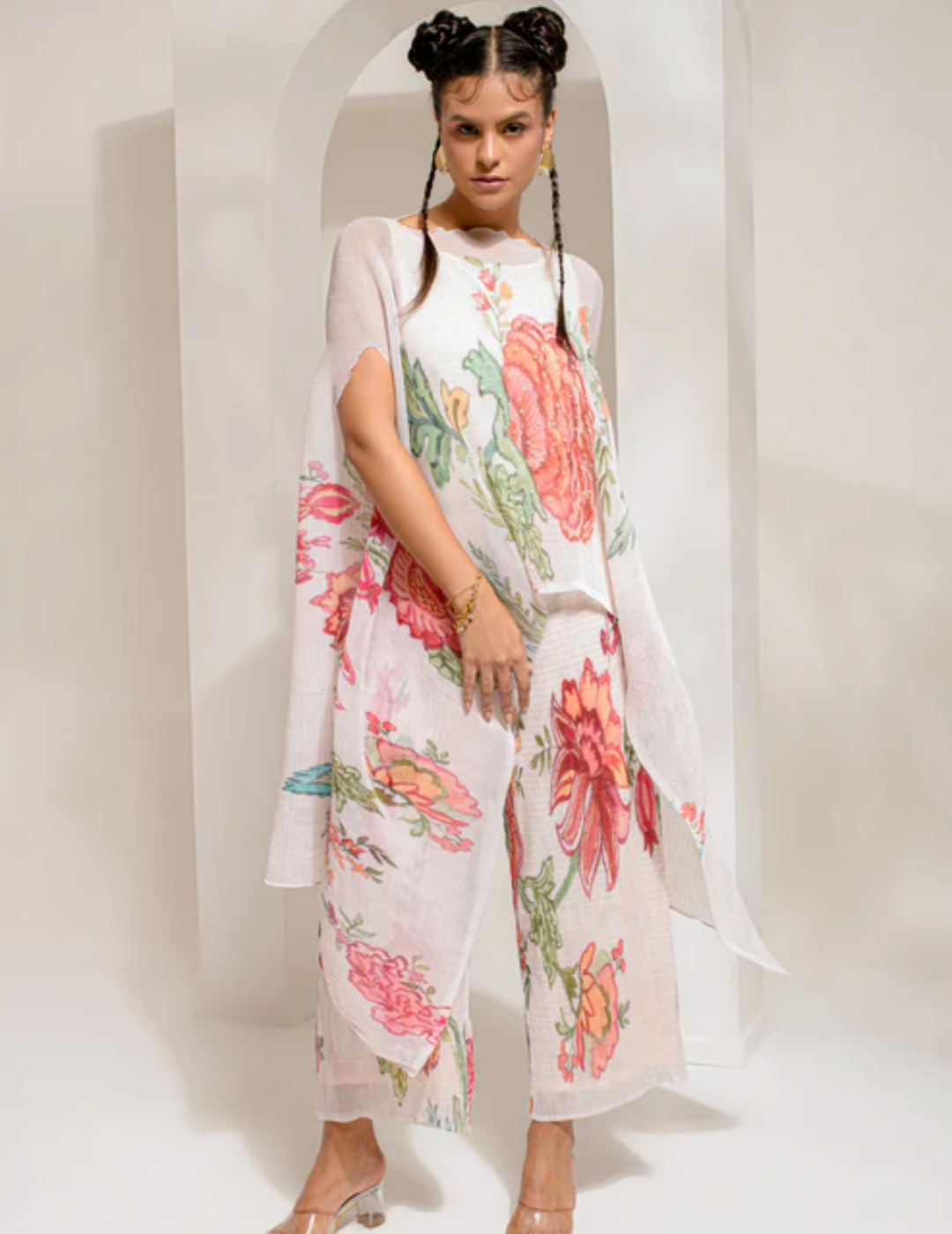 Ivory White Kaftan only
