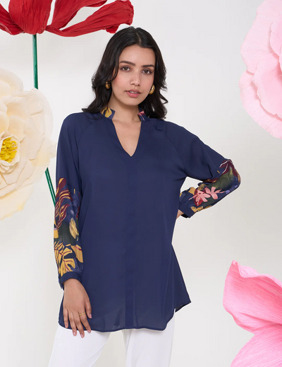 Navy Luthra Glibe Shirt