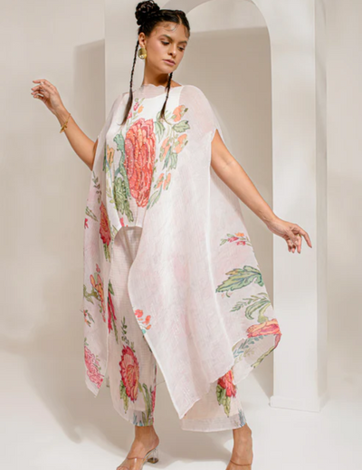 Ivory White Kaftan only