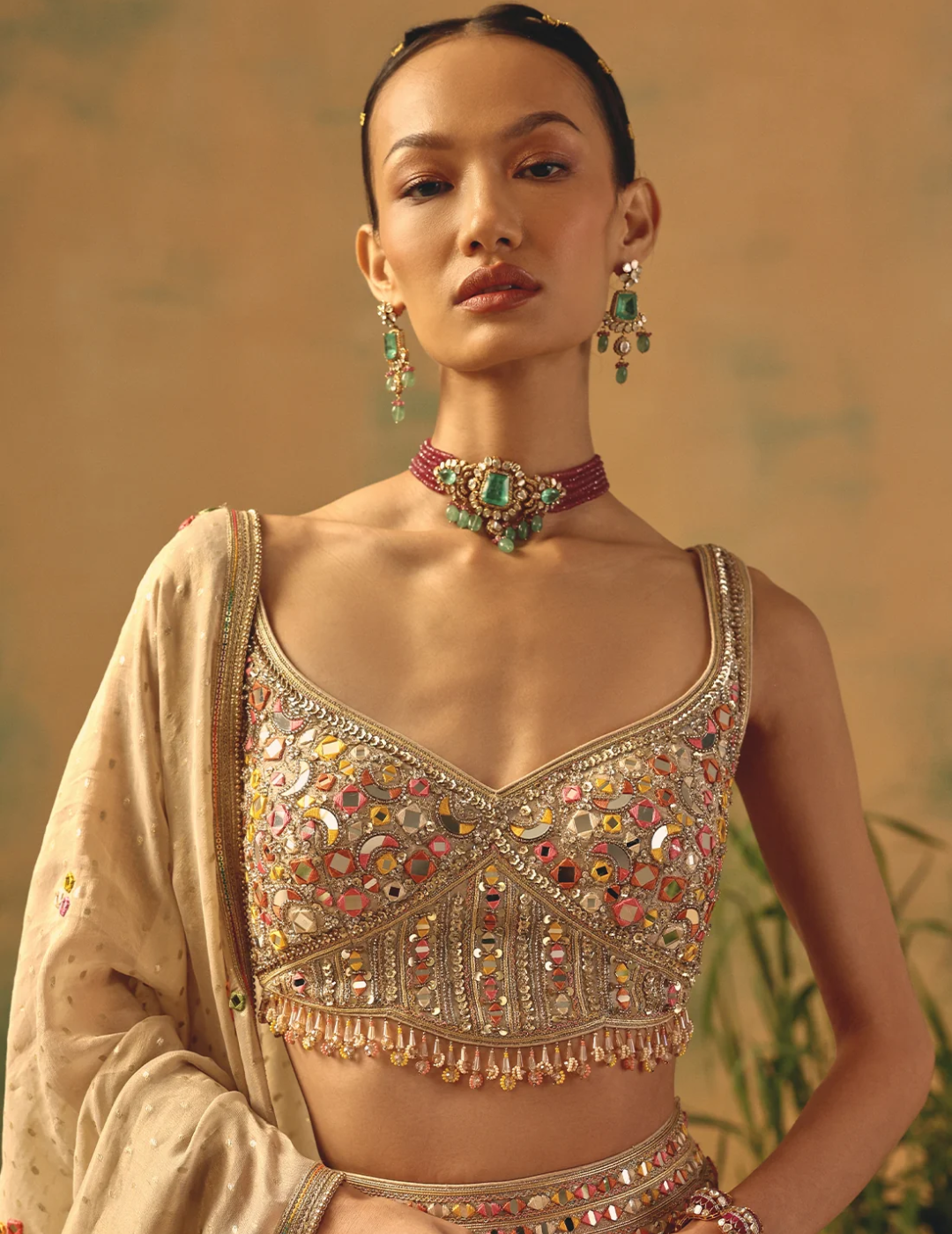 The Blooming Clouds Lehenga