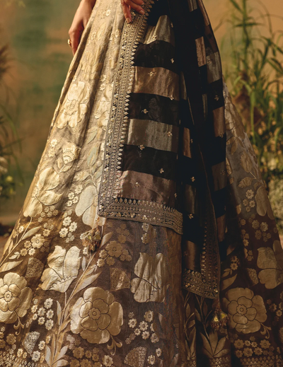 The Wild Fern Lehenga