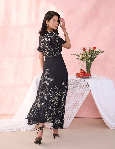 Black Riverie Oscar Dress
