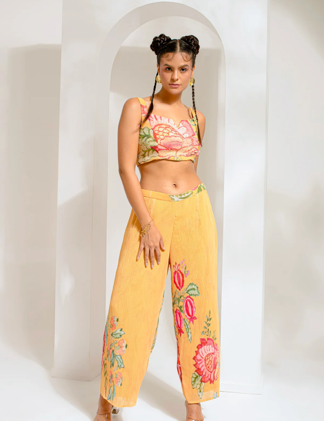 Chrome Yellow Cape Set
