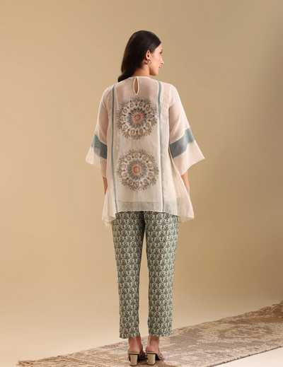 Eraya applique Asymmetric Co-ord Set