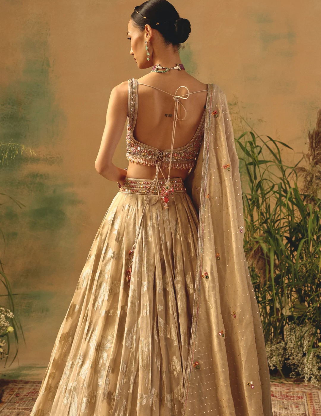 The Blooming Clouds Lehenga
