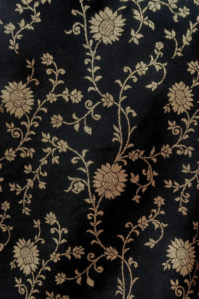 Gulzaar Black Banarasi Anarkali