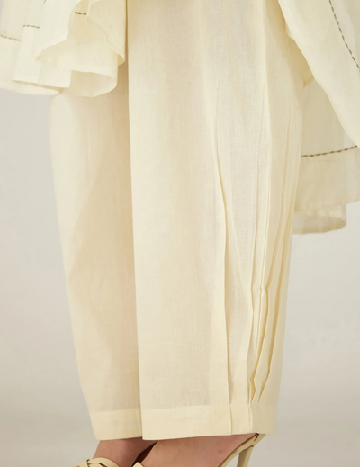 Ivory Essence Cotton Co-ord Set