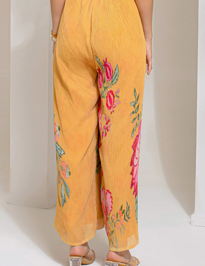 Chrome Yellow Tunic Set