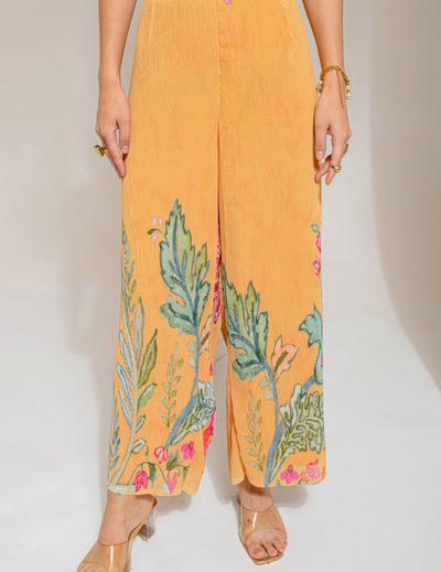 Chrome Yellow Tunic Set