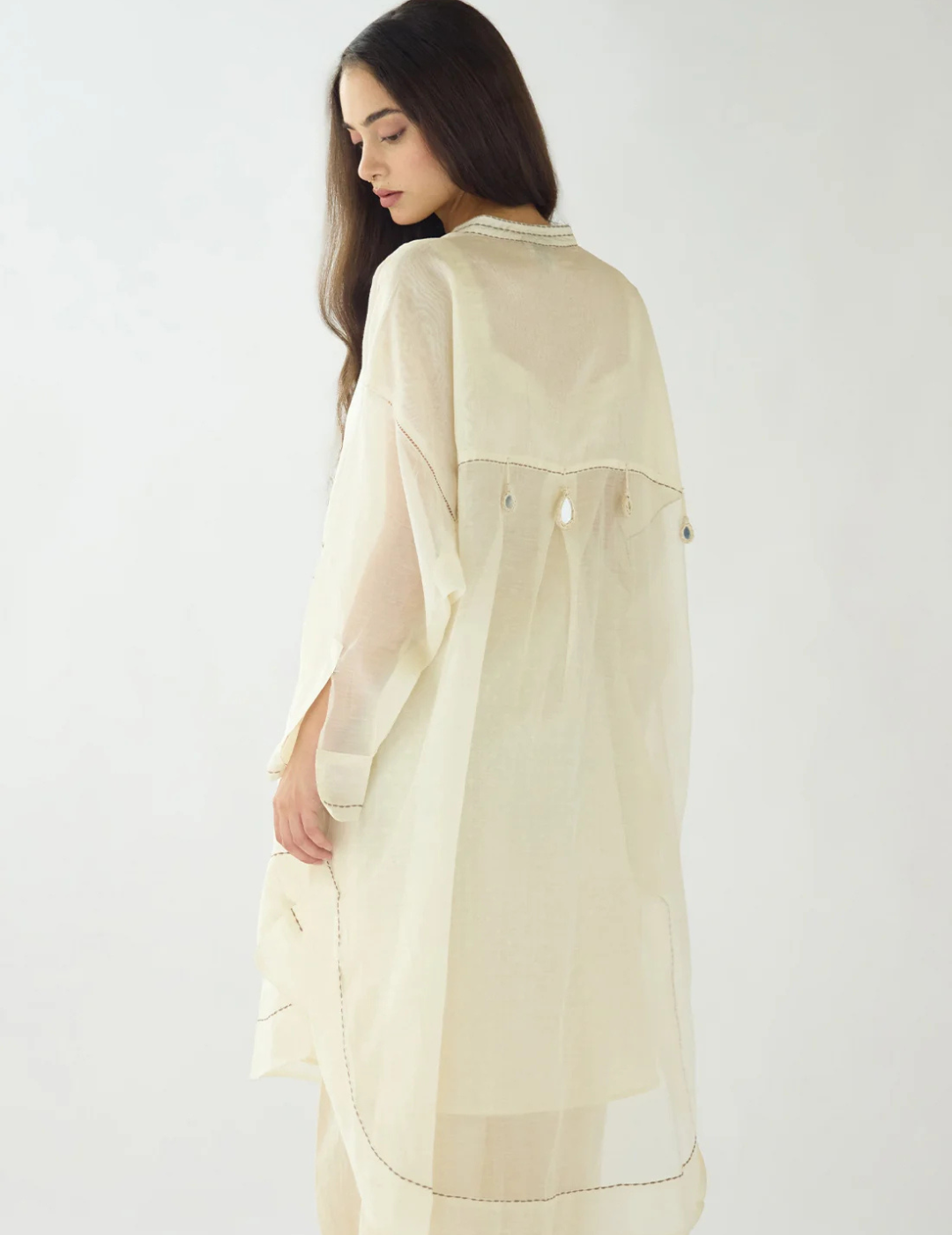 Ivory Essence Cotton Co-ord Set