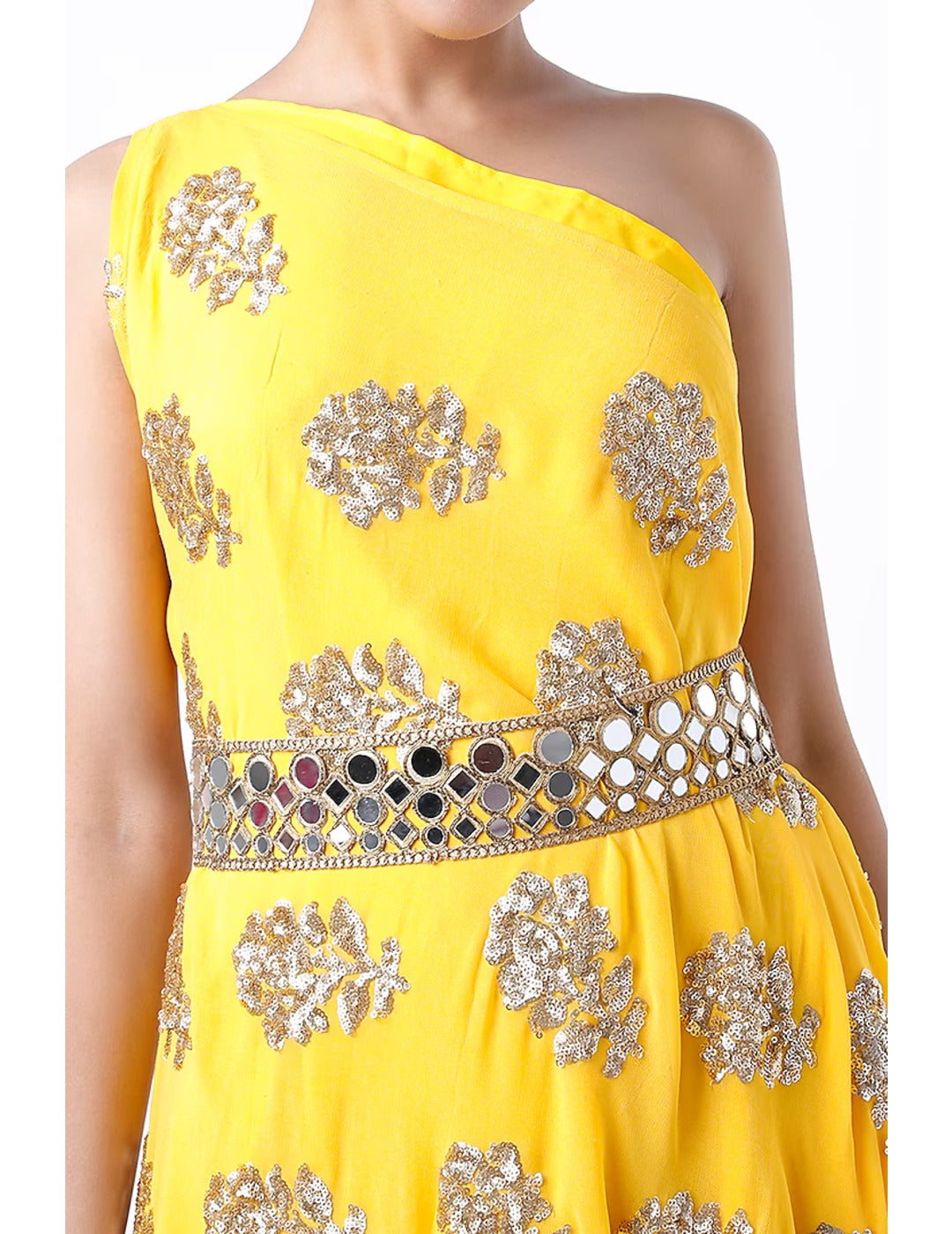 Yellow Toga Dress