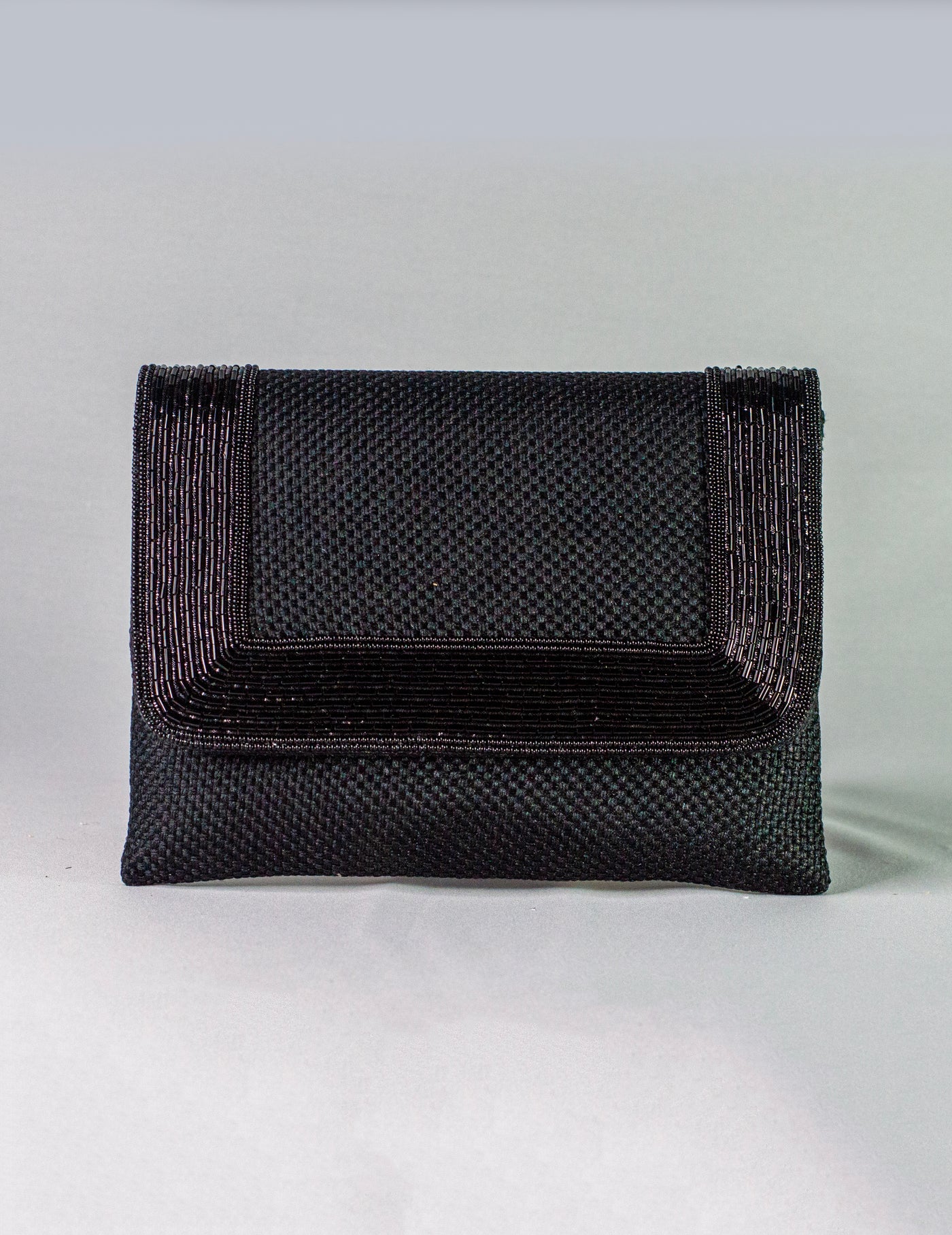 Black Hand Embellished Clutch