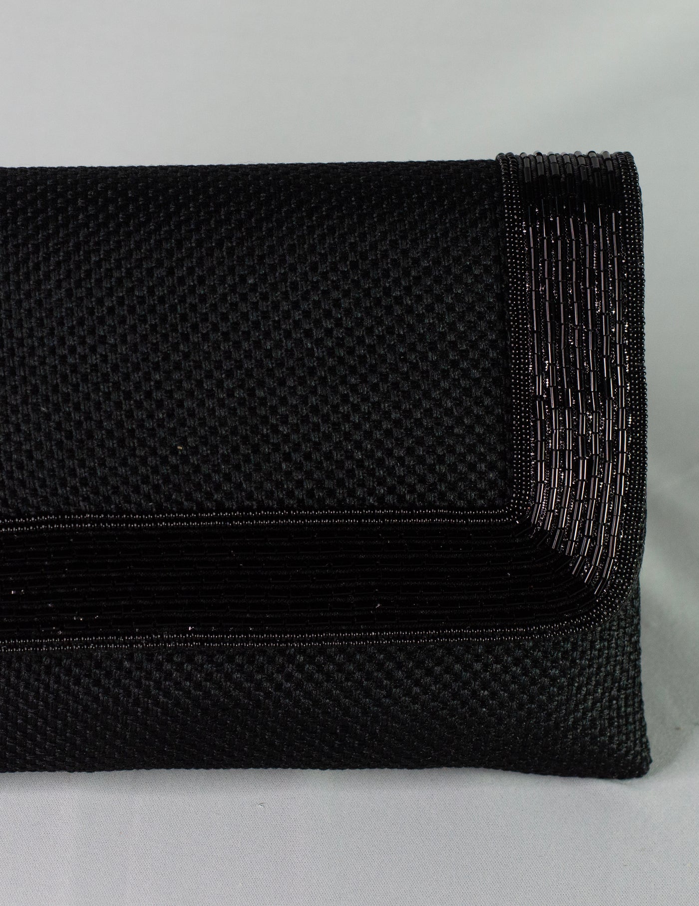 Black Hand Embellished Clutch