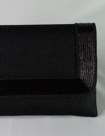 Black Hand Embellished Clutch