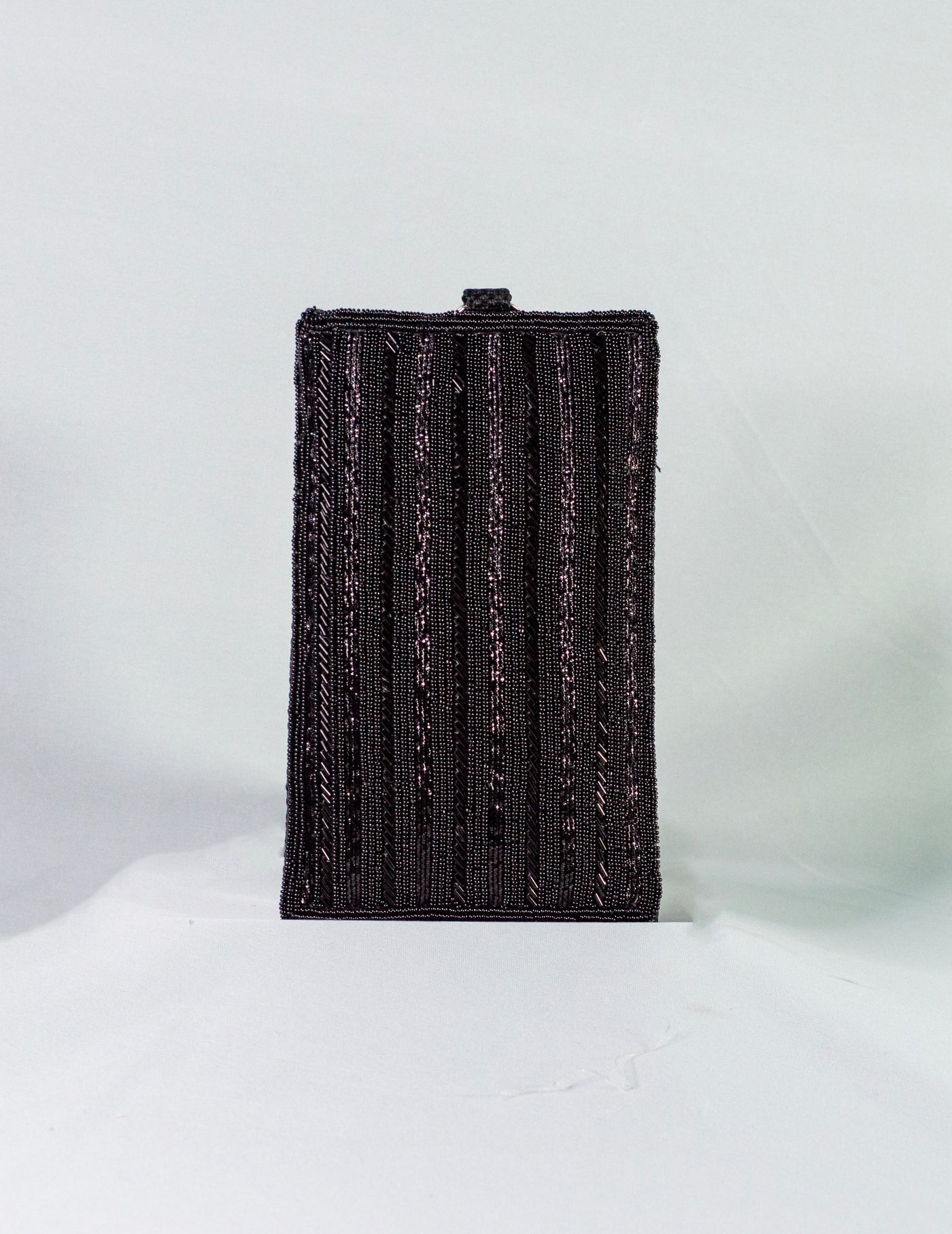 Black Hand Embellished Phone Pouch