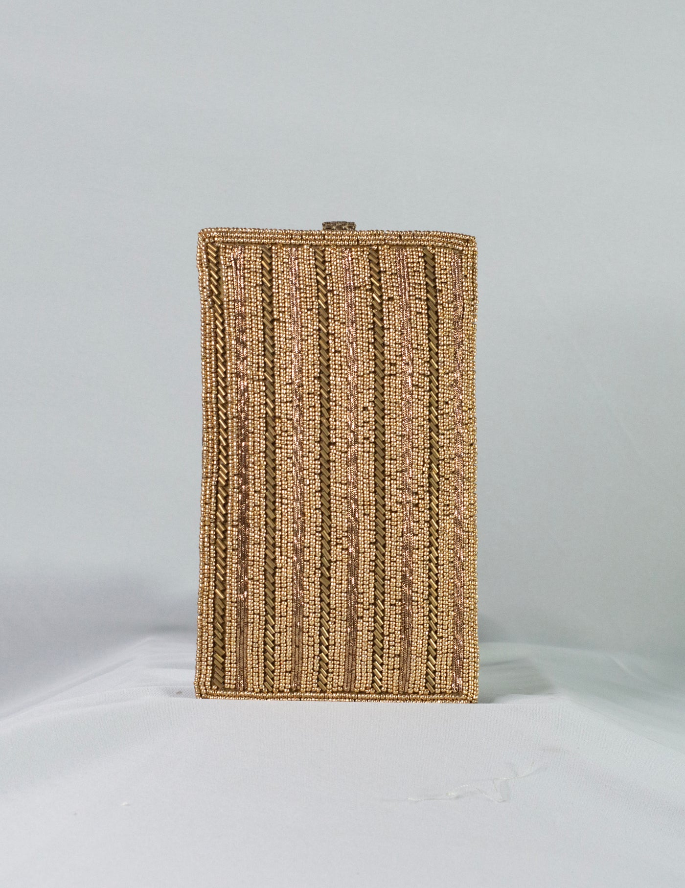 Gold Hand Embellished Phone Pouch