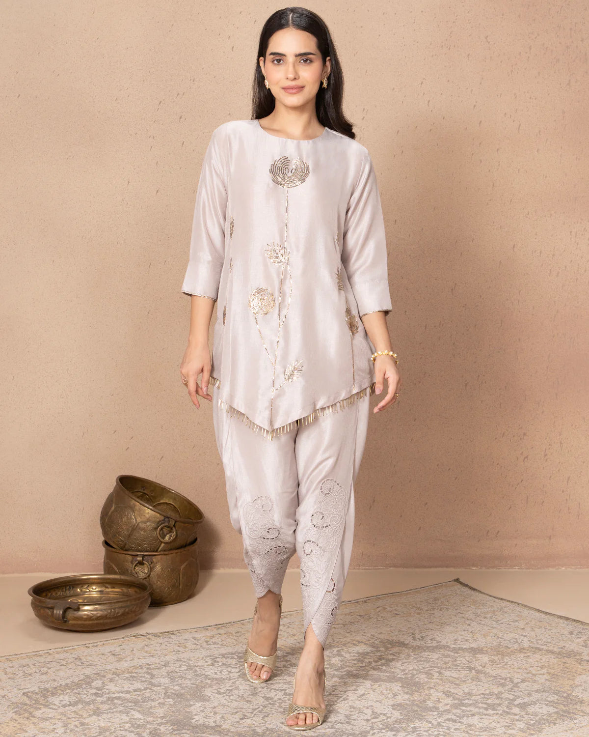 Blush Pink Petal Pants