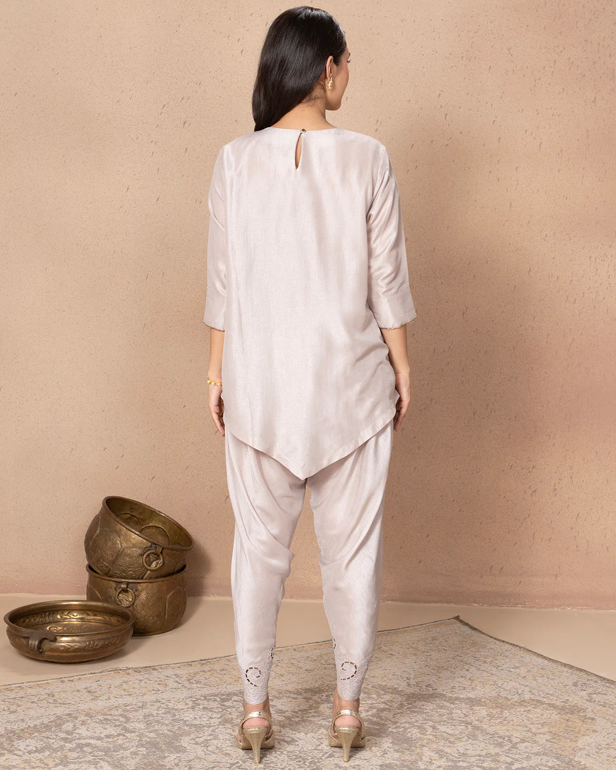 Blush Pink Petal Pants