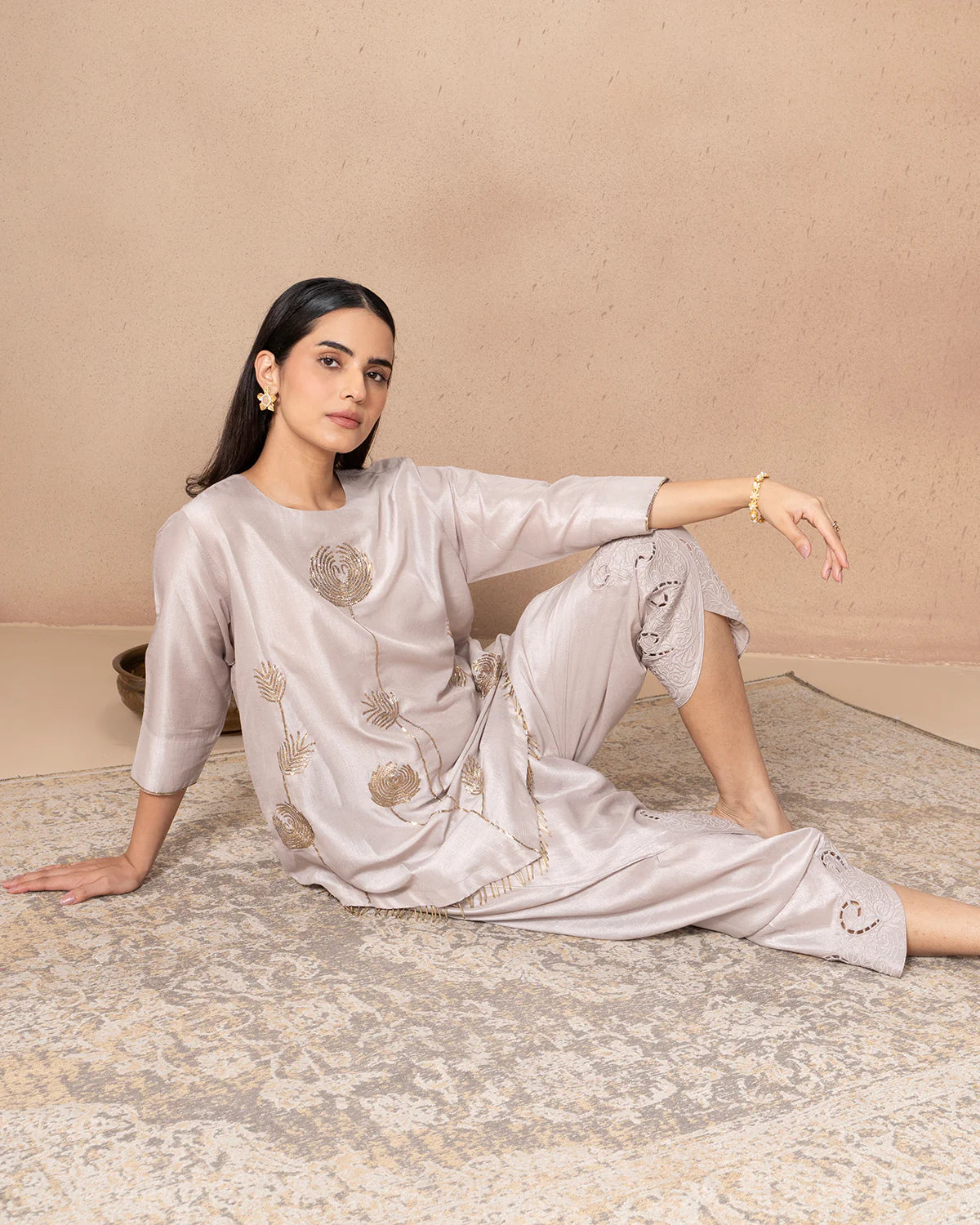 Blush Pink Petal Pants