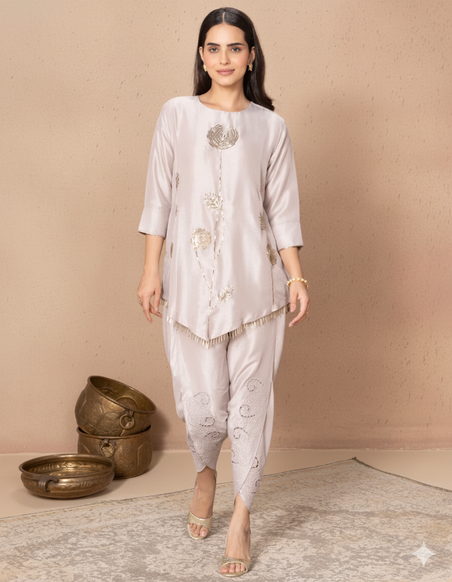 Blush Pink Chaand  Shirt