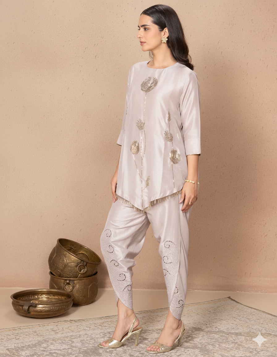 Blush Pink Chaand  Shirt