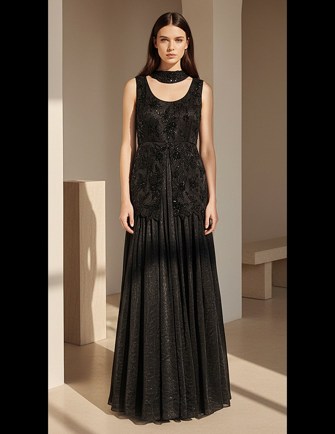 open lace back dress 431-88 by Shweta Kapur