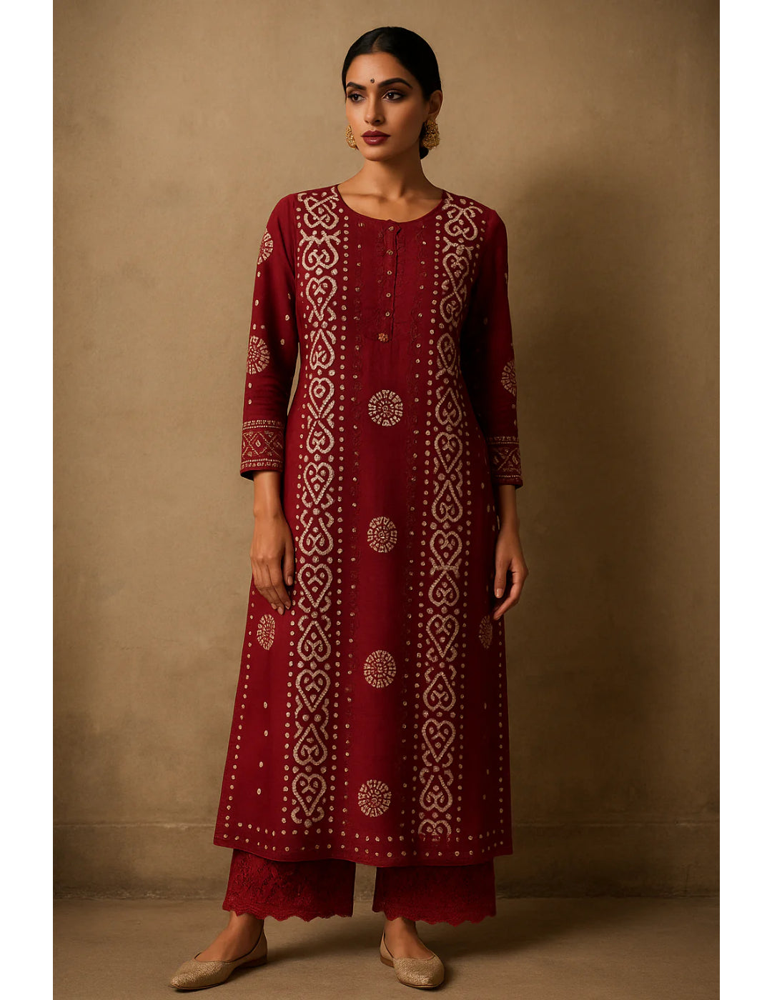 Beautiful Red Kurti