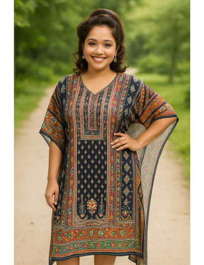 背面乔其纱长袍