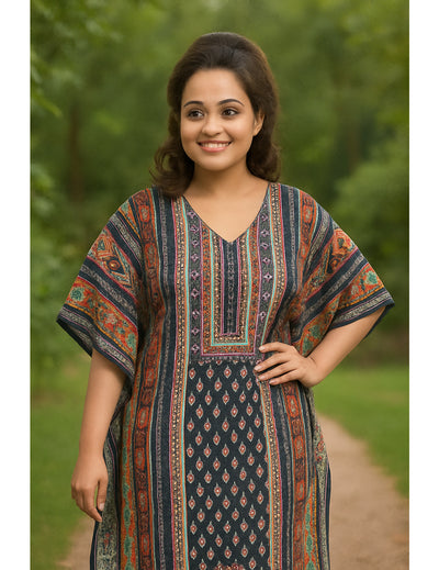 背面乔其纱长袍