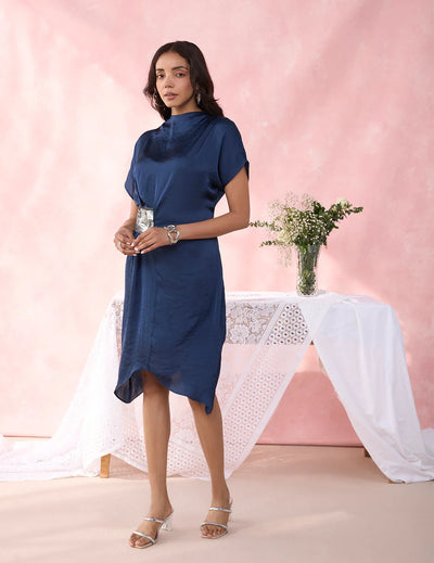 Navy Miraan Dress