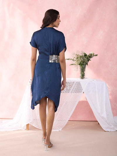 Navy Miraan Dress