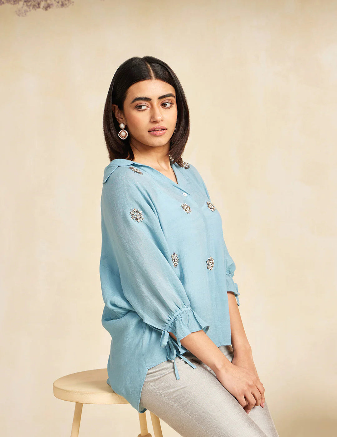 Sky Blue Iva Shirt