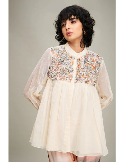 Conversational Embellished Co ord Set