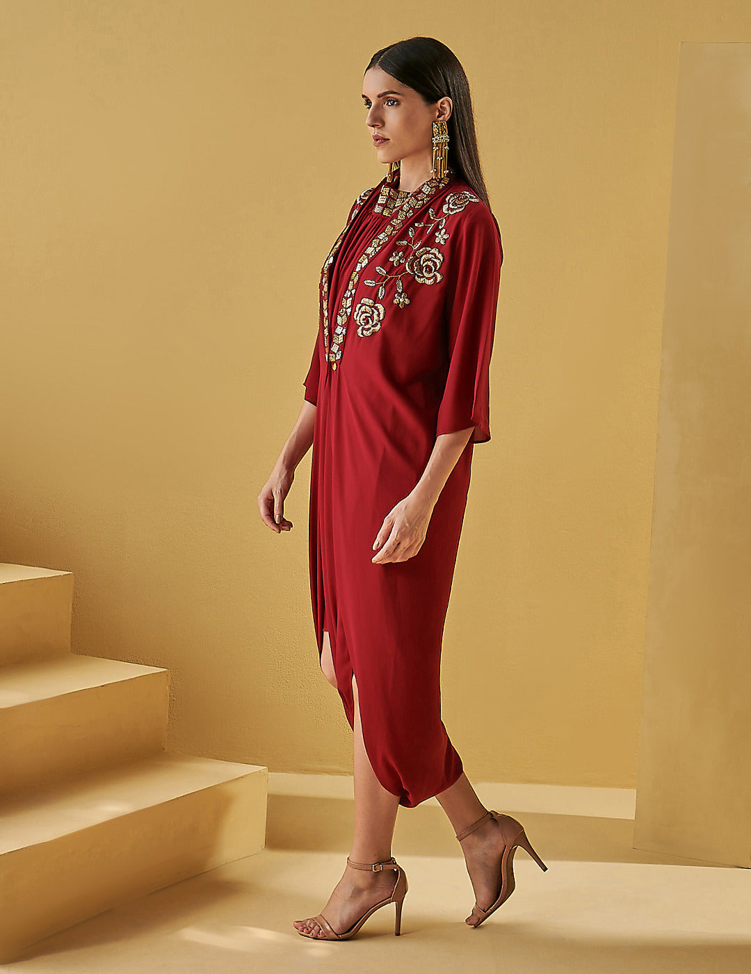 indian women Longitude Dress