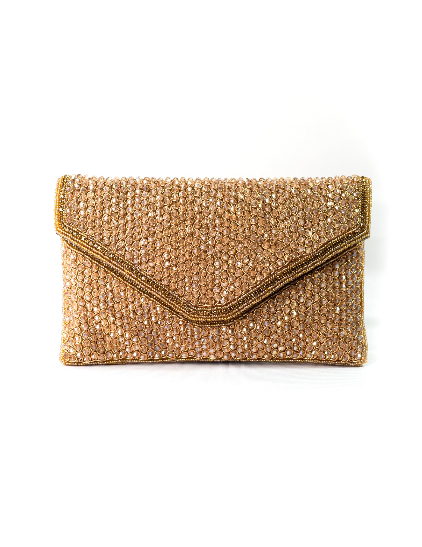 Classy Antique Gold Clutch