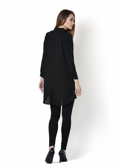 Black Grape Emb. Shirt