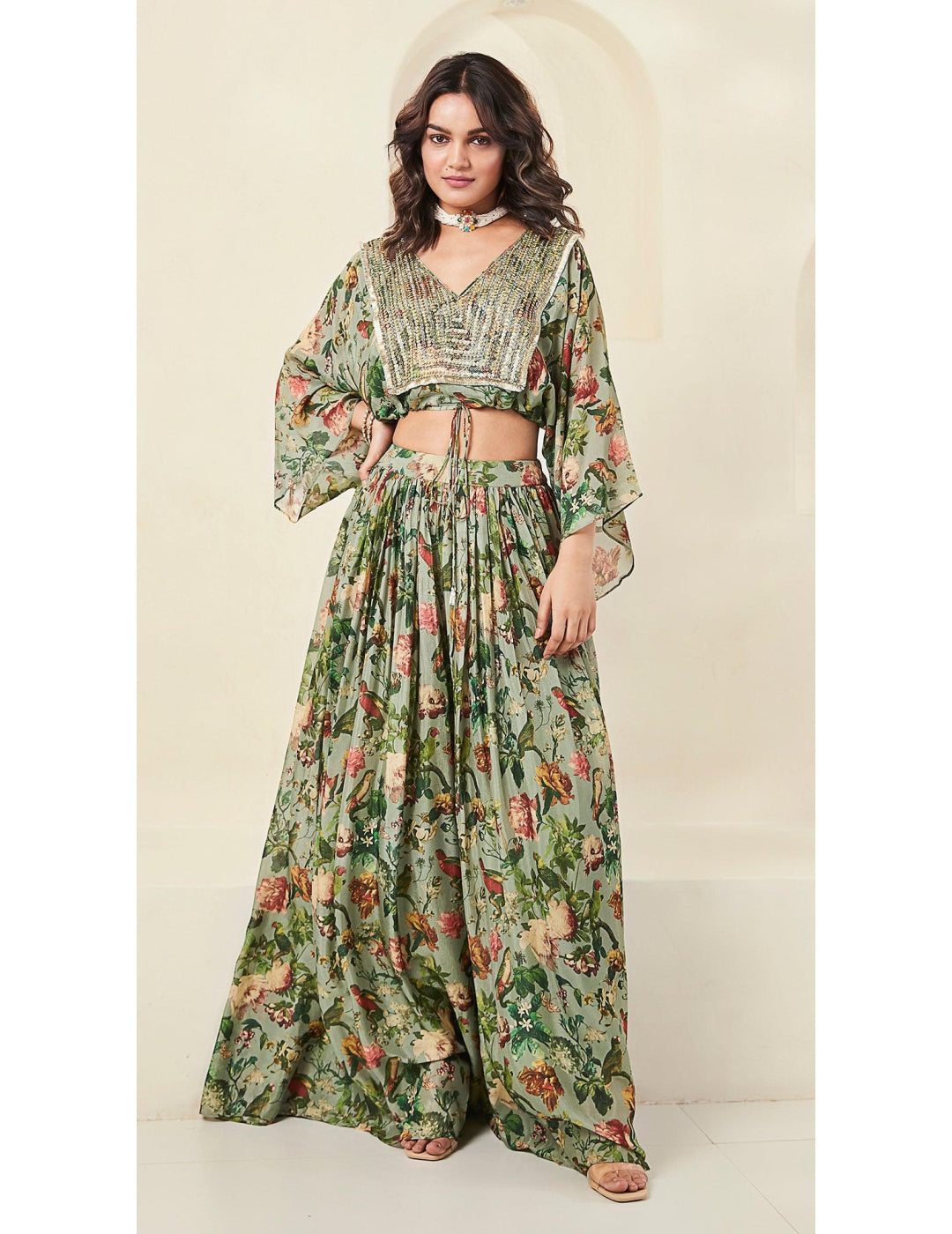 Green Contemporary Clothing Set