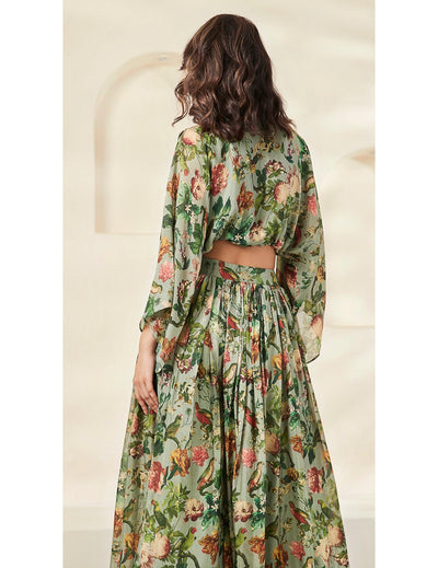 Green Contemporary Clothing Set